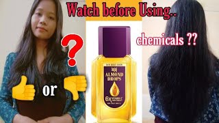 Bajaj Almond Drops Hair Oil  Buy or Not I Product Secrets [upl. by Noiek]