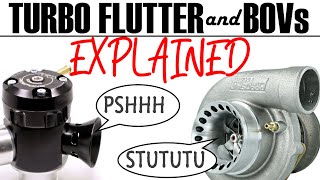 TURBO FLUTTER and BLOW OFF VALVES explained in DETAIL  BOOST SCHOOL 8 [upl. by Nelo940]