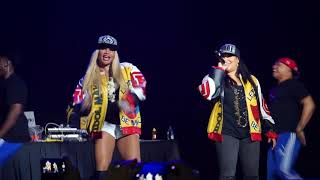 SALT N PEPA SINGING quotPUSH ITquot LADIES OF THE 80S LIVE IN CONCERT 2016 [upl. by Lleznol437]