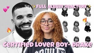 Certified Lover Boy Drake  Full Album Reaction [upl. by Hecht180]