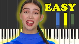 How To Play The Wiggles Bluebird On Piano EASY [upl. by Llerdnad]