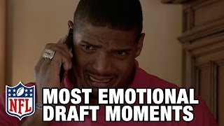 Most Emotional NFL Draft Moments  NFL [upl. by Pamela864]