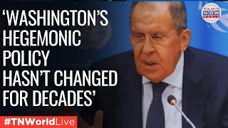 LIVE  Sergey Lavrov Demands UN Security Council Reform Slams Western Dominance [upl. by Nnylsaj875]