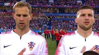 2018 FIFA Russia Kaliningrad Anthem  Hrvatska Himna Lijepa naša [upl. by Alitha]