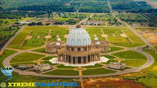 Basilica of Our Lady of Peace in Yamoussoukro Côte dIvoire Ivory Coast‎ [upl. by Enenaj]