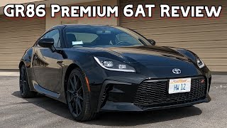 2023 Toyota GR86 Premium 6AT Review [upl. by Elleirb]