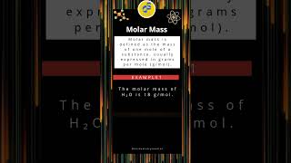 MOLAR MASS  IMPORTANT DEFINITIONS  BASIC CONCEPTS OF CHEMISTRY allchemistrysolution [upl. by Ttik]