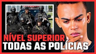 CONCURSO POLÃCIA VAI TER QUE FAZER FACULDADE PARA SER POLICIAL E AGORA [upl. by Etteuqaj]