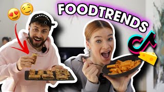 Wir testen die VIRALSTEN TikTok FOODTRENDS Part 2 😍  stineundmarc [upl. by Aelat]