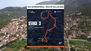 International Tour of Hellas 2024  Stage 3  Karditsa  Karpenisi ERT [upl. by Zarah]