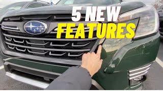 5 New Features on The 2022 Subaru Forester [upl. by Nirual577]