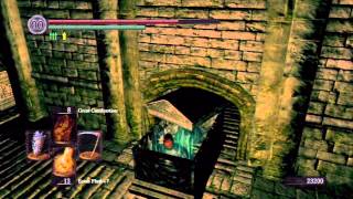 Dark Souls Catacombs Pt 1 Titanite Demon Great Scythe and Gravelord Covenant [upl. by Hanni]