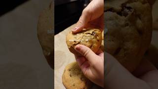 chocolate chip cookies on a simple night ✨ baking chocolatechipcookies cookies cooking fyp [upl. by Fawna]