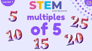 Counting in 5s  KS1 Year 1 Maths  STEM Home Learning [upl. by Nehgam]