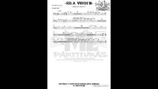 Isla virgen  banda brava partitura partitura [upl. by Gorey]