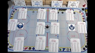 APBA Hockey Sabres  Maple Leafs 197879 [upl. by Nagear]