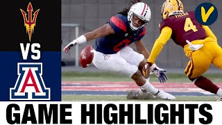 Arizona State vs Arizona Highlights Highlights  College Football Week 15  2020 College Football [upl. by Catherine]