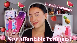 🍓🍎 🍉🍍NEW AFFORDABLE PERFUMES IN MY COLLECTION ESCADA PERFUMES🍓🍎🍐🍒 [upl. by Goer]