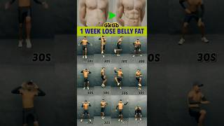 Belly Fat loss 10 days only🫵🏿 amazingfacts gymmotivation gymlover [upl. by Enilarac]