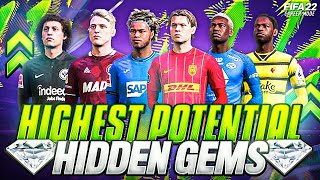 FIFA 22 HIGH POTENTIAL CHEAP HIDDEN GEMS💎 BEST YOUNG PLAYERS YOU MUST SIGN  FIFA 22 CAREER MODE [upl. by Kinnon]