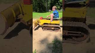 1967 struck mini dozer 2nd run after 20 years [upl. by Ardnatal862]