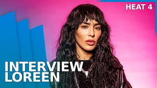 Interview  Loreen – Tattoo  Melodifestivalen 2023 [upl. by Eylrahc]