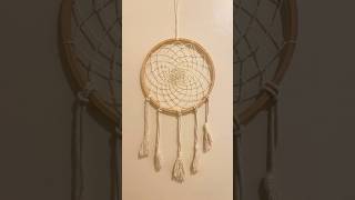 Dream catcher🍃 dreamcatchercraft decor youtubeshortsarteasy [upl. by Llerod]