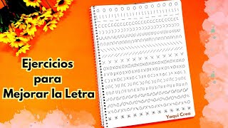 Ejercicios para Mejorar la Letra con Secuencias  Ejercicios de Caligrafía [upl. by Domenic]