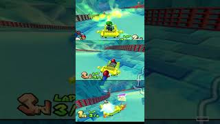 Sherbet Land Mario Kario Kart Double Dash Multijugador Local Ultima Vuelta [upl. by Polky]