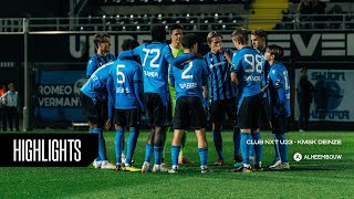 HIGHLIGHTS  CLUB NXT  KMSK DEINZE  20222023 [upl. by Dorraj763]