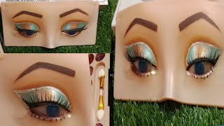 Full cut crease eye for beginners  Eye Tutorial  Makeup by sajal [upl. by Aenneea22]