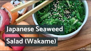 Japanese Seaweed Salad Wakame [upl. by Nea669]