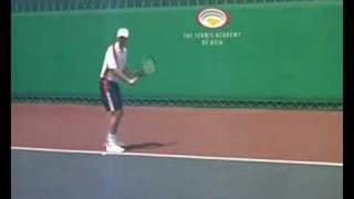 Tennis Footwork  Forehand And Backhand [upl. by Adore]