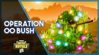 Fortnite Battle Royale  Operation OO Bush Clutch amp Funny Moments [upl. by Nnaarual826]