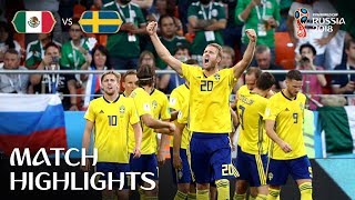 Mexico v Sweden  2018 FIFA World Cup  Match Highlights [upl. by Clarence]