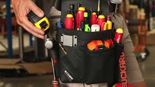 The Best Leather Tool Bag for Electricians by Buckaroo [upl. by Gilburt]