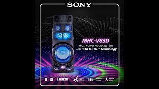 Sony  MHCV83D [upl. by Imoin]