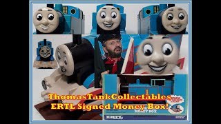 ERTL Personalised Thomas Money Box  Signed by Ringo Starr [upl. by Porte649]