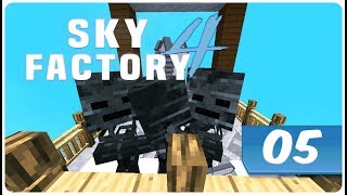 SKY FACTORY 4  EPS 05  WITHER SKELETON DI DUPLIKAT  Minecraft Mods Indonesia [upl. by Saw]