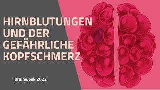 Hirnblutungen und der gefährliche Kopfschmerz [upl. by Abroms]