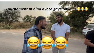 Naveen k saath tournament m gai😂😂vloge6 [upl. by Ollehto]