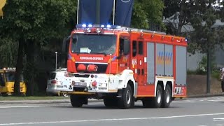 Parade Soignies Portes ouvertes Pompiers 2015 [upl. by Adav856]