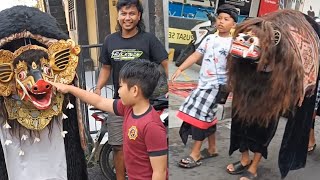 Irvan Sawer Barong Ngelawang Saat Mau Olahraga [upl. by Lahsram]