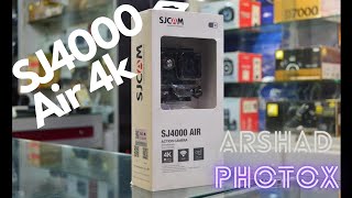 SJCAM  SJ4000 WiFi Action Camera Unboxing amp Review with Video Test in Urdu [upl. by Ahsinid]