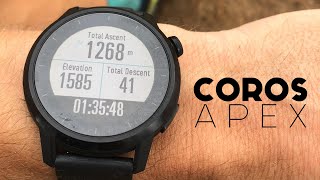 COROS APEX Review  Best Running Watch [upl. by Salvay382]