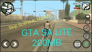 GTA SA LITE V9 200MB  GTA SA LITE ANDROGAMER [upl. by Amorette841]