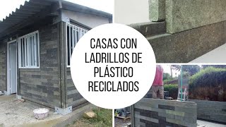 casas con ladrillos de plastico en colombia [upl. by Schroer233]