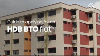 Guide to Applying for an HDB BTO Flat 2024  PropertyGuru [upl. by Erl390]