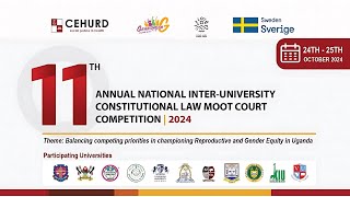 THE 11TH ANNUAL NATIONAL INTERUNIVERSITY CONSTITUTIONAL LAW MOOT COURT COMPETITION 2024  DAY 2 [upl. by Ssilb]