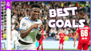 Vini Jr’s BEST Real Madrid GOALS [upl. by Lawlor]